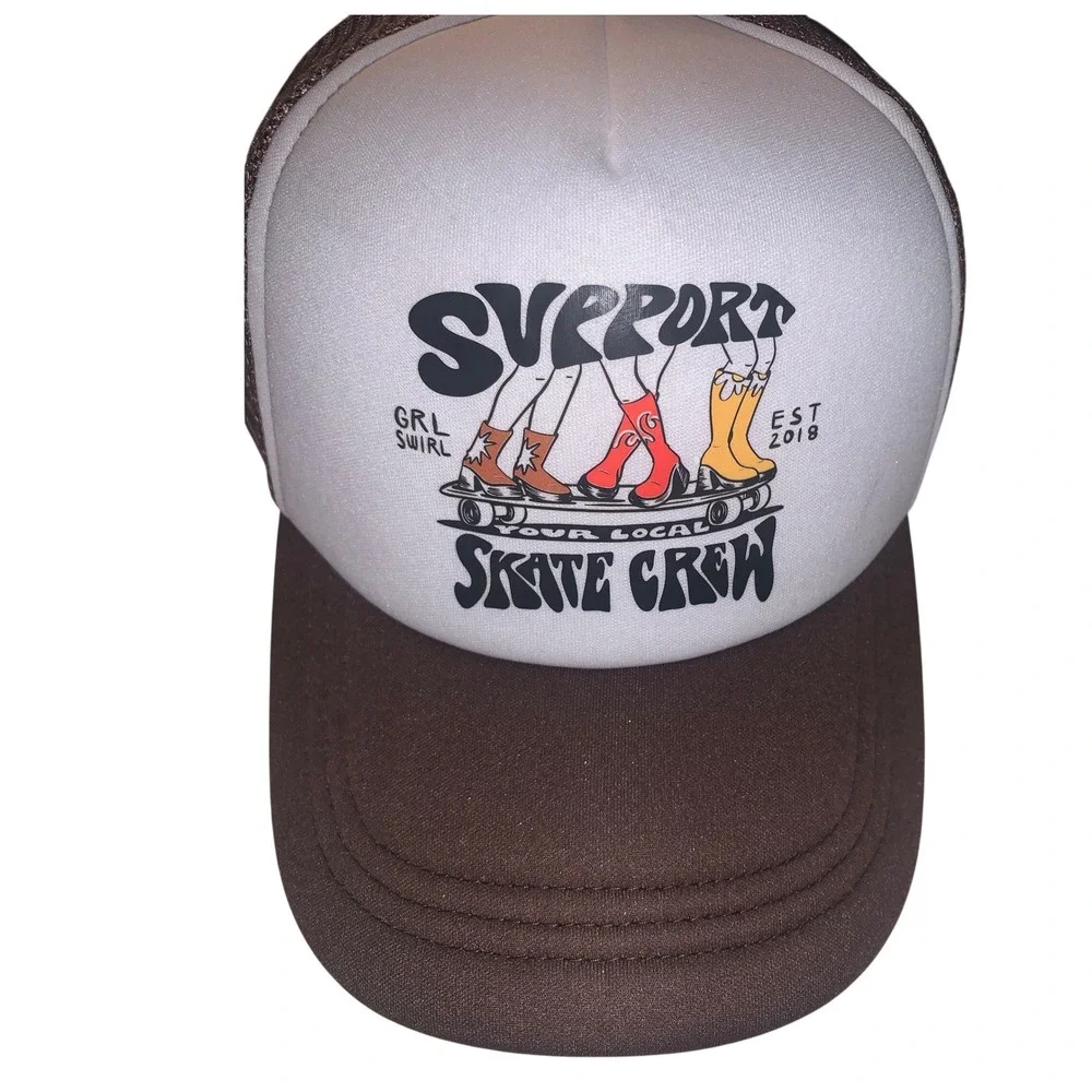 GRLSWIRL support skate